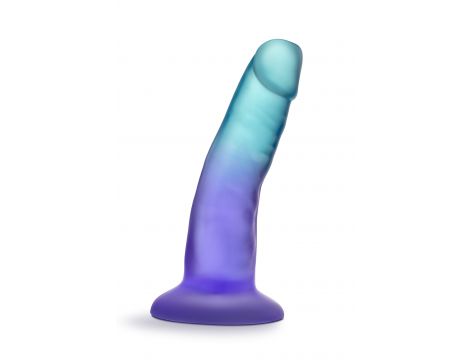 Dildo PVC B Yours Morning Dew szafirowy 13 cm
