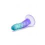 Dildo PVC B Yours Morning Dew szafirowy 13 cm - 4