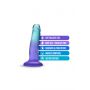Dildo PVC B Yours Morning Dew szafirowy 13 cm - 8