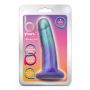 Dildo PVC B Yours Morning Dew szafirowy 13 cm - 3