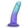 Dildo PVC B Yours Morning Dew szafirowy 13 cm - 5