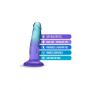 Dildo PVC B Yours Morning Dew szafirowy 13 cm - 11