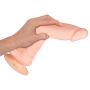 Wibrator wyginany Nature Skin z pilotem RC USB 20 cm - 20