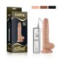 Wibrator realistyczny wibrujący Lovetoy 22 cm cielisty - 3