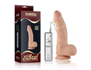 Wibrator realistyczny Lovetoy cielisty 23 cm wodoodporny