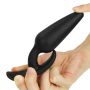 Korek analny silikonowy Lure Me Classic Lovetoy czarny 13 cm - 5