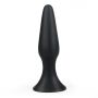 Korek analny silikonowy Lure Me Lovetoy czarny 11,5 cm - 3
