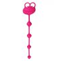 Kulki analne silikonowe w kształcie żaby Lovetoy różowe 25 cm - 5