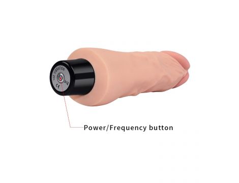 Wibrator realistyczny miękki Real Softee Lovetoy 18 cm - 6