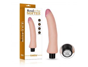 Realistyczny wibrator Lovetoy Real Softee 23 cm miękki