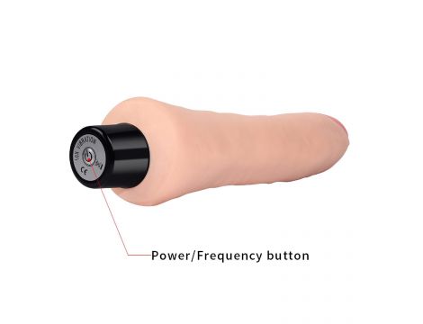 Realistyczny wibrator Lovetoy Real Softee 23 cm miękki - 4