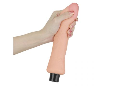 Realistyczny wibrator Lovetoy Real Softee 23 cm miękki - 2
