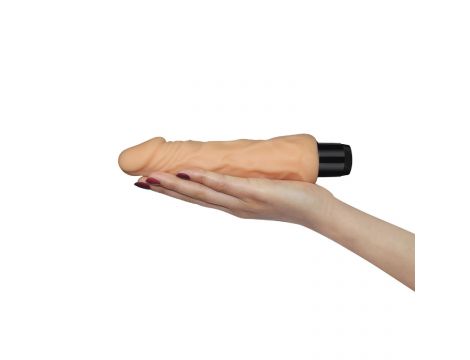 Wibrator realistyczny cyberskóra Lovetoy 20 cm wodoodporny - 4