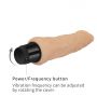 Wibrator realistyczny cyberskóra Lovetoy 20 cm wodoodporny - 6