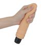 Wibrator realistyczny cyberskóra Lovetoy 20 cm wodoodporny - 3