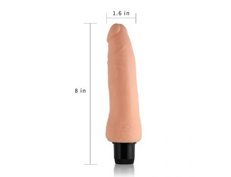 Wibrator realistyczny Cyberskin Lovetoy 20 cm wodoodporny - 6