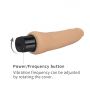 Wibrator realistyczny Cyberskin Lovetoy 20 cm wodoodporny - 6