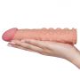 Przedłużka na penisa Lovetoy realistyczna cielista 18 cm - 3