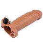 Przedłużka wibrująca Lovetoy brązowa 17,5 cm - 5