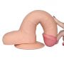 Dildo realistyczne Lovetoy The Ultra Soft Dude miękkie 20 cm - 6