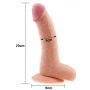 Dildo realistyczne Lovetoy The Ultra Soft Dude miękkie 20 cm - 7