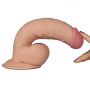 Wibrator realistyczny Ultra Soft Dude Lovetoy 20 cm - 5