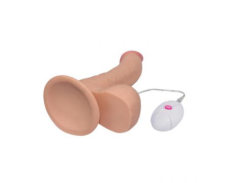 Wibrator realistyczny Ultra Soft Dude Lovetoy 20 cm - 3