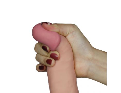 Wibrator realistyczny Ultra Soft Dude Lovetoy 20 cm - 7