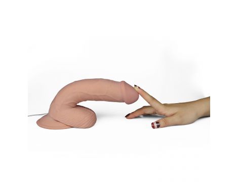Wibrator realistyczny ultra miękki Lovetoy 20 cm - 8
