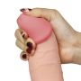 Wibrator realistyczny ultra miękki Lovetoy 20 cm - 6