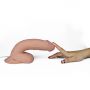 Wibrator realistyczny ultra miękki Lovetoy 20 cm - 9