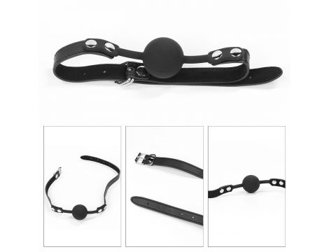 Zestaw bondage Lovetoy Deluxe czarny na baterie AAA - 3