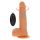 Dildo wibrujące z rotującymi koralikami ToyJoy cieliste 21 cm