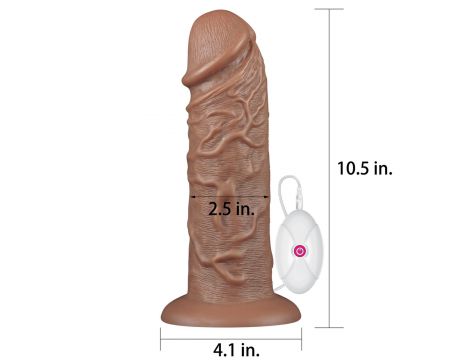 Wibrator realistyczny gruby Lovetoy 27 cm - 2