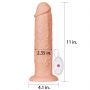 Realistyczny wibrator Lovetoy 28 cm - 3