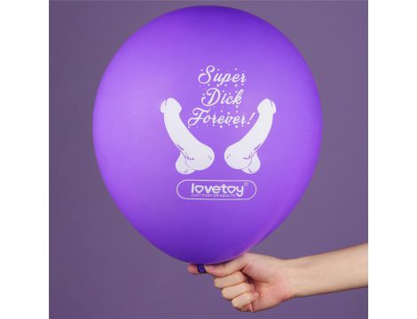 Balony panieńskie Super Dick Forever Lovetoy zestaw 7 - 4