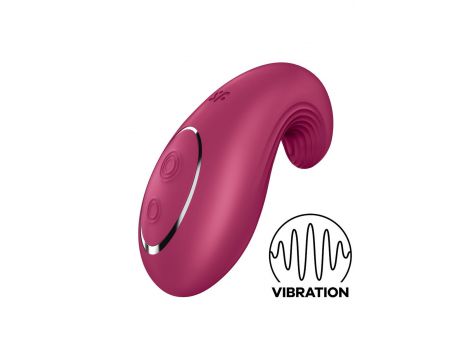 Stymulator łechtaczki Satisfyer Dipping Delight berry USB - 3