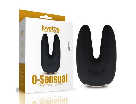 Stymulator łechtaczki ssący Lovetoy OSensual Rapture Twin USB wodoodporny