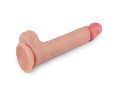 Realistyczne dildo dwuwarstwowe silikonowe Lovetoy 20.5 cm - 6