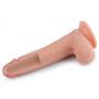 Realistyczne dildo dwuwarstwowe silikonowe Lovetoy 20.5 cm - 5