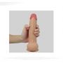 Realistyczne dildo dwuwarstwowe silikonowe Lovetoy 20.5 cm - 12
