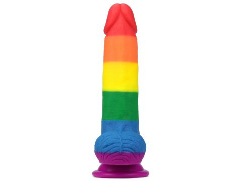 Realistyczne dildo Lovetoy Prider silikonowe 19 cm - 3