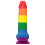 Realistyczne dildo Lovetoy Prider silikonowe 19 cm - 4