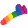 Dildo realistyczne Prider Lovetoy platynowy silikon 20,5 cm - 5