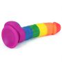 Dildo realistyczne Prider Lovetoy platynowy silikon 20,5 cm - 6
