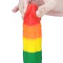 Dildo realistyczne Prider Lovetoy platynowy silikon 20,5 cm - 9