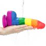 Dildo realistyczne Prider Lovetoy platynowy silikon 20,5 cm - 11