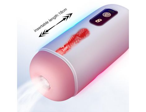 Masturbator waginalny z 8 wibracjami USB B Series Fox - 4