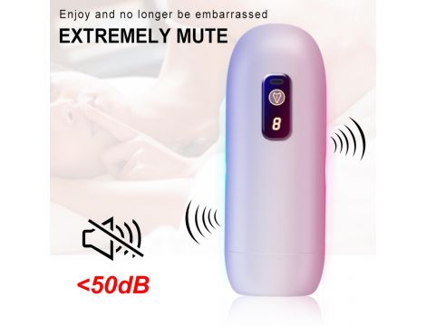 Masturbator waginalny z 8 wibracjami USB B Series Fox - 8