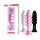 Korek analny szklany Lovetoy Romance czarny 14 cm
